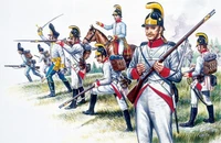 6005  фигуры  AUSTRIAN INFANTRY (NAP.WARS) (1:72) 2000002113539