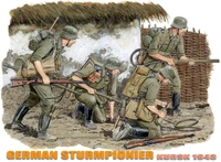 6024  фигуры  German Sturmpionier (Kursk 1943) (1:35) 89195860248