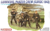 6129  фигуры  Survivors, Panzer Crew (Kursk 1943) (1:35) 89195861290