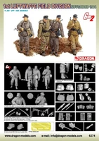 6274  фигуры  1st Luftwaffe Field Division Novgorod 1944 (Gen2)  (1:35) 89195862747