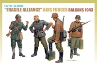 6563  фигуры "Fragile Alliance" Axis ForcesBalkans 1943 (1:35) 2000000034393