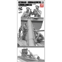 BR-003  фигуры  German Submarines &amp; Commanders (Loading) (5 Pcs.)  (1:35) 6971995748564