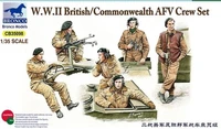 CB35098  фигуры  W.W.II British/Commonwealth AFV Crew Set  (1:35) 4544032689162