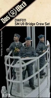 DWF011  фигуры  SM U9 Bridge Crew Set  (1:72) 2000000236605