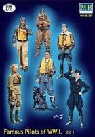 MB3201  фигуры  Известные пилоты 2МВ  (1:32) 4820113080319