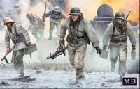 MB35220  фигуры  German Machine Gun Team. Autumn-Winter 1944. WWII era.  (1:35) 4820113082481