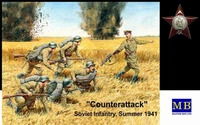 MB3563  фигуры  Советская пехота в атаке, 1941г. (1:35) 2000000022338