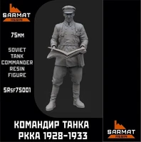 SRsf75001  фигуры  Командир танка РККА 1928-1933г.  75 мм 2000002116806