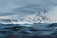 05358  флот  German Bismarck Battleship  (1:350) 9580208053585