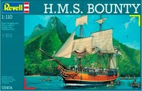 05404  флот  H.M.S. Bounty  (1:110) 4009803054049