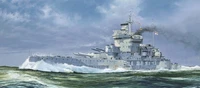 05795  флот  HMS Warspite, 1942 г. (1:700) 9580208057958