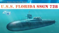 1056  флот  USS Florida SSGN-728  (1:350) 89195110565