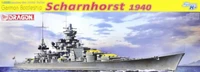 1062  флот  German battleship Scharnhorst 1940г. (smart kit)  (1:350) 89195810625