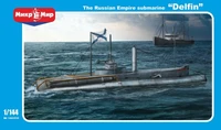 144-010  флот  Russian submarine Delfin  (1:144) 4589913211667