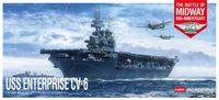 14409  флот  USS Enterprise CV-6 The Battle of Midway 80th Anniversary  (1:700) 8809845380702