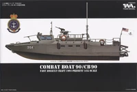 6293  флот  Sweden CB-90 FSDT Assault Craft CB 90/Combat Boat 90 1991-present  (1:35) 4897061660252