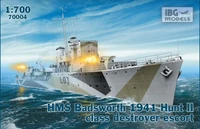 70004IBG  флот  HMS Badsworth 1941 Hunt II class destroyer escort  (1:700) 5907747900653