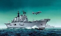 7072  флот  HMS Invincible 25th Falklands War Anniversary  (1:700) 89195870728