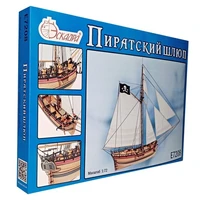 E7208  флот  Пиратский шлюп  (1:72) 2000002167600