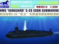 NB5014  флот  Royal Navy SSBN HMS Vanguard S-28  (1:350) 4544032671648