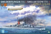 SP-7043  флот  SMS Derfflinger 1916 &amp; SMS Luetzow 1916 &amp; Zippelin Q Class  (1:700) 4897051422044