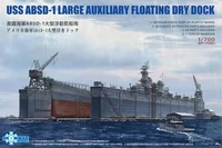 SP-7051  флот USS ABSD-1 Large Auxiliary Floating Drydock  (1:700) 2000000261539