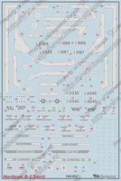 144002  декали  Northop B-2A  (1:144) 2000002130956