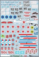 72020  декали  M&amp;G-21 часть-3  (1:72) 2000000183848