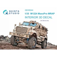 QD35044  декали  3D Декаль интерьера кабины  M1224 MaxxPro MRAP (Bronco)  (1:35) 2000002044352