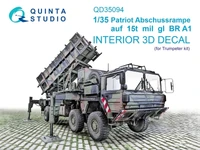 QD35094  декали  3D Декаль интерьера кабины Patriot auf 15t mil gl BR A1 (Trumpeter)  (1:35) 2000002137078