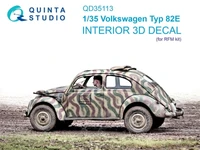 QD35113  декали   3D Декаль интерьера кабины Volkswagen Typ 82E (RFM)  (1:35) 2000002158554
