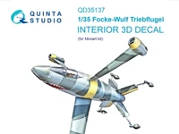 QD35137  декали  3D Декаль интерьера для FW Triebflugel (Miniart)  (1:35) 2000002183853