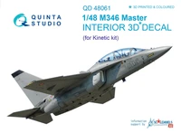 QD48061  декали  3D Декаль интерьера кабины  M346 Master (Kinetic)  (1:48) 2000000164885