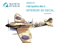 QD48135  декали  3D Декаль интерьера Spitfire Mk. V (Airfix) (1:48) 2000002115984
