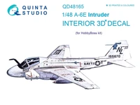 QD48165  декали  3D Декаль интерьера кабины A-6E Intruder (HobbyBoss)  (1:48) 2000000223391