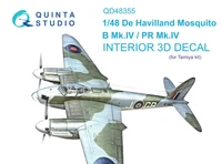 QD48355  декали  3D Декаль интерьера кабины DH Mosquito B Mk. IV  (Tamia)  (1:48) 2000002125976