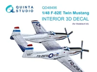 QD48496  декали  3D Декаль интерьера кабины F-82E Twin Mustang (Modelsvit)  (1:48) 2000002174158