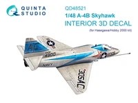 QD48521  декали  3D Декаль интерьера кабины A-4B (Hesegawa/Hobby2000)  (1:48) 2000002183563