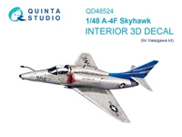 QD48524  декали  3D Декаль интерьера кабины A-4F (Hesegawa/Hobby2000)  (1:48) 2000002183587