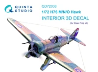 QD72038  декали  3D Декаль интерьера кабины H75 M/N/O (Clear Prop)  (1:72) 2000002139171