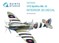 QD72042  декали  3D Декаль интерьера кабины Spitfire Mk. IX (Eduard) (1:72) 2000002115946