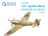 QD72226  декали  3D Декаль интерьера кабины Spitfire Mk.Ia (Airfix)  (1:72) 2000002208518