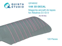 QP48002  декали  Розовые киперные ленты Albatros D.I-D.V (1:48) 2000002116264
