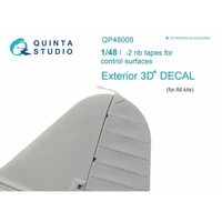 QP48009  декали  3D Декаль Киперные ленты для управляющих поверхностей &amp;L-2  (1:48) 2000002046790