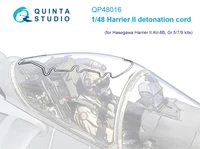 QP48016  декали  3D Декаль Пирошнур ждя остекления Harrier II  (Hasegawa)  (1:48) 2000002127321