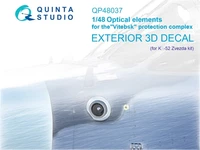 QP48037  декали  Оптические элементы комплекса защиты «Витебск» для K@-52 (Звезда)  (1:48) 2000002169246