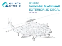 QP48052  декали  Элементы экстерьера для MH-60L (ICM)  (1:48) 2000002191391