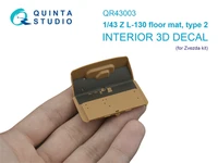 QR43003  декали  Коврик напольный для модели З&amp;Л-130 тип 2 (Звезда)  (1:35) 2000002208112