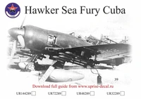 UR32289  декали  Hawker Sea Fury Cubana (1:32) 2000002172680
