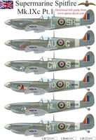 UR32319  декали  Supermarine Spitfire Mk.IXc Pt.1 with stencils  (1:32) 2000002205531